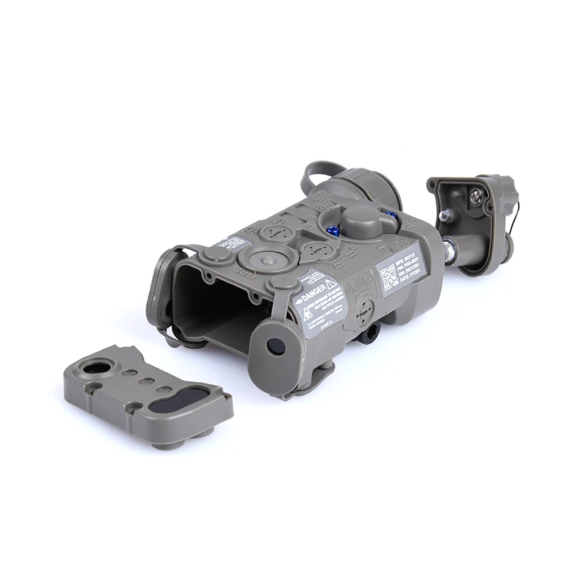 NGAL النايلون مؤشر الليزر مسدس لعبة صندوق الدمية نموذج الزخرفية الادسنس الصيد غير وظيفية محاكاة ل 20 مللي متر Picatinny السكك الحديدية