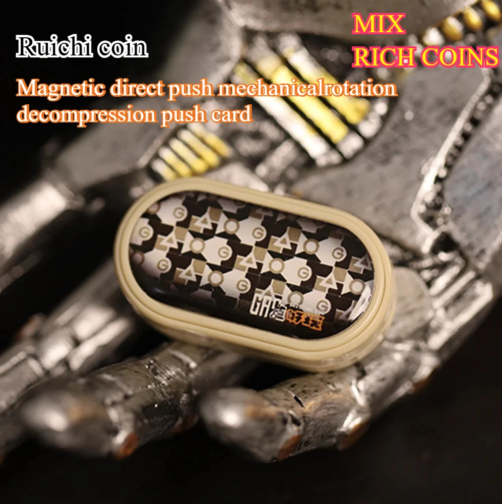 EDC PC Intensive EDC Push Slider Mechanical Decompression Toys Tools