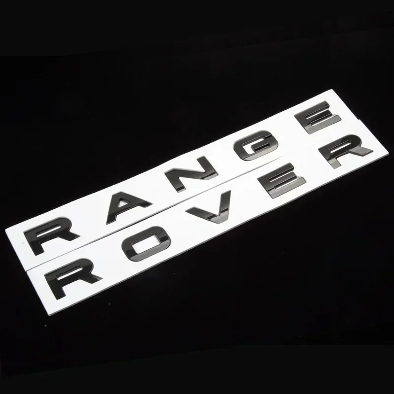 ثلاثية الأبعاد ABS شعار رسائل غطاء السيارة شارة بونيه ملصق ل رينج روفر شعار L320 L322 L405 L494 Vouge ديسكفري إيفوك اكسسوارات