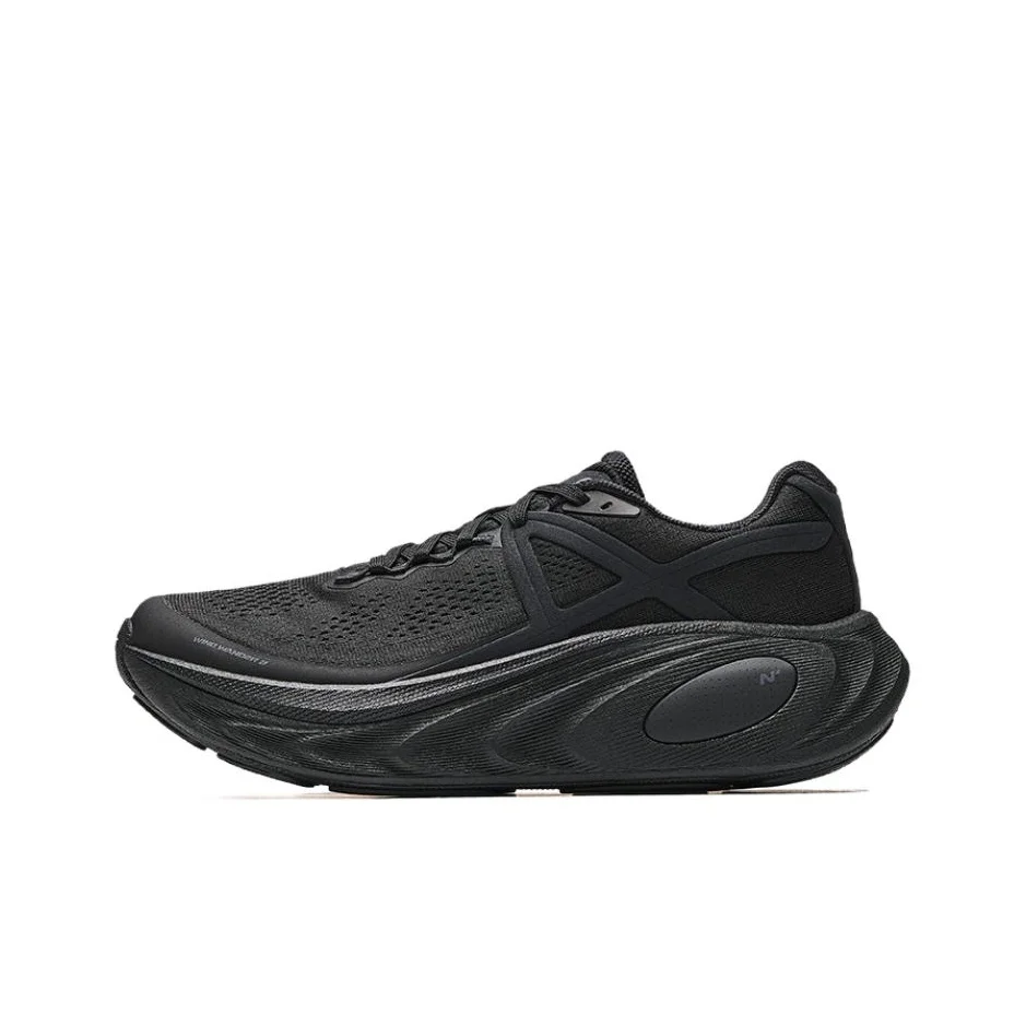 

Anta Slip Resistant Abrasion Resistant Low top Casual Running Shoes Men's Black 112525523A-3