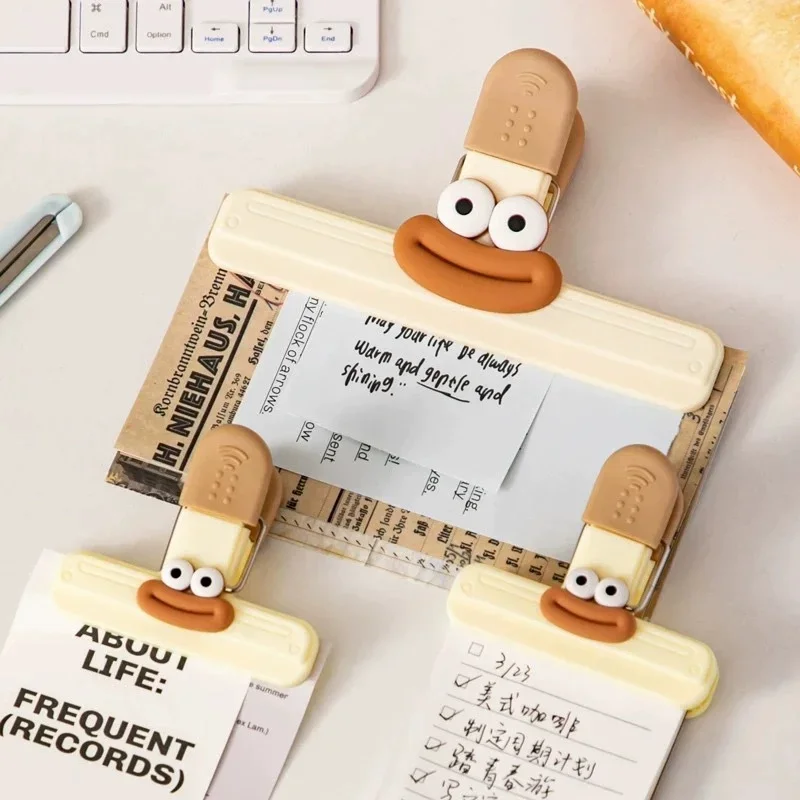 Clip de sellado en forma de T para bolsas de alimentos, utilizado para sellar alimentos deliciosos y también se puede utilizar como clip o carpeta de oficina, 2/3/6 Uds.