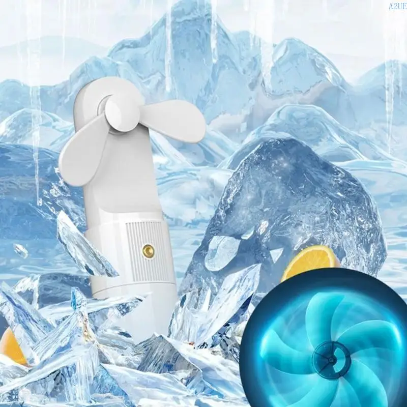 A2UE WANDHELD FAN 1200MAH Аккумуляторная батарея портативная батарея вентилятора работает