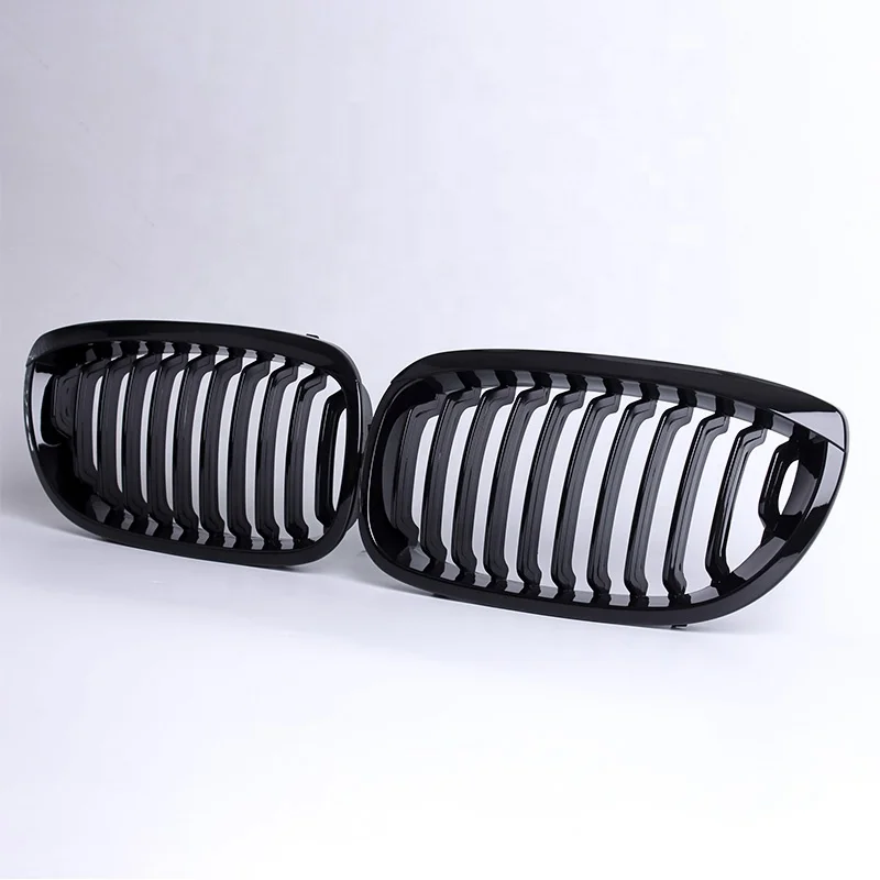 

Fit For 3 Series E46 Front Grill Glossy Black Kindly Bumper Grill For 2-door E46 2002-2004