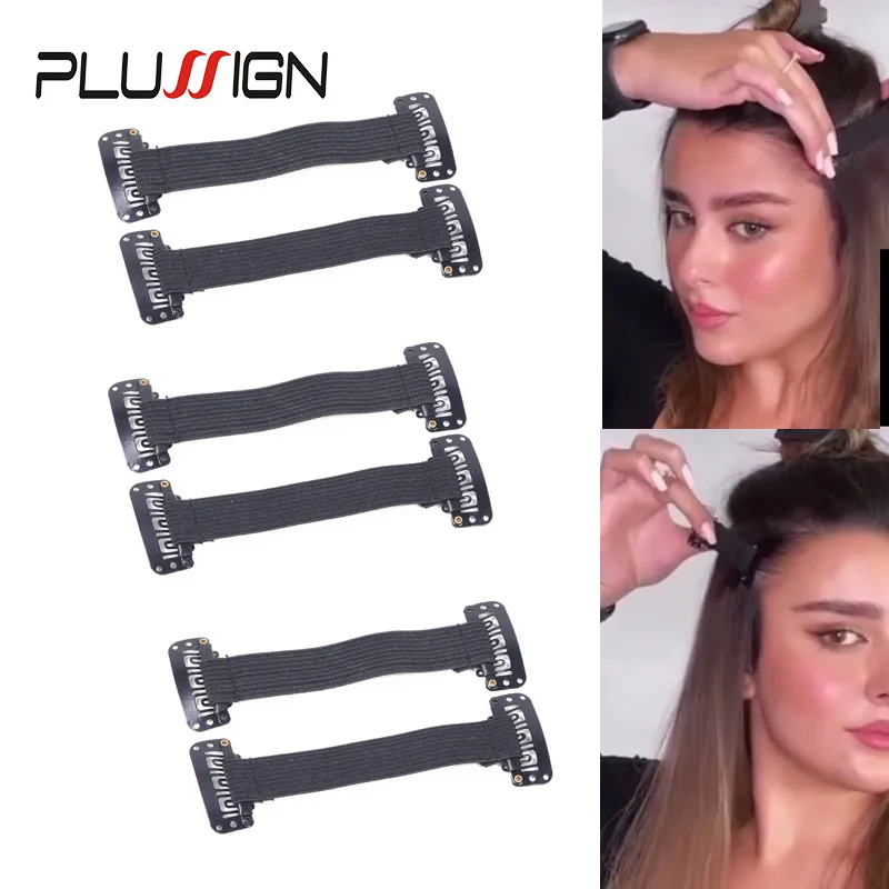 Invisible Hairpin  Face Lift Band Eye Fishtail Wrinkles Remove Band Adjustable Elastic Band For Makeup 1.5Cm Wide Hair Clip Band