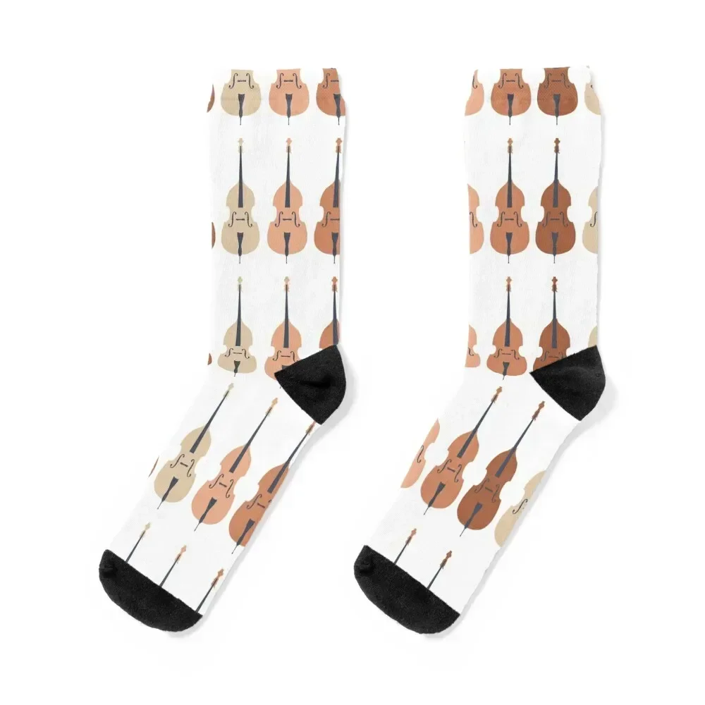 

Terracotta Double Basses Socks sport Novelties funny gifts Socks Men Women's