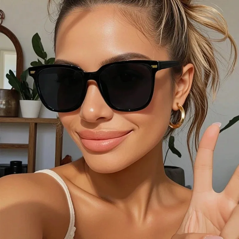 Vintage Square Sunglasses For Women Men Rectangle Sun Glasses Female Oval Eyewear Oculos De Sol for Male Female Eyeglasses