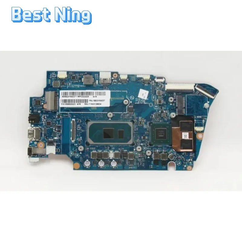 

For Lenovo Ideapad 5-14IIL05 Laptop Motherboard LA-J551P Mainboard with CPU I7 1065G7 RAM 16G 100% Tested Ok