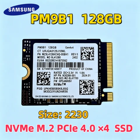 238GB NVMe Samsung MZVLW256 -AliExpress