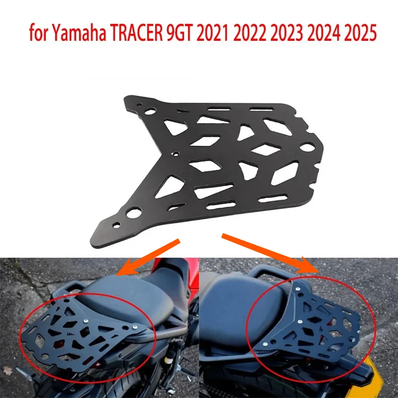 

Аксессуары для мотоциклов Yamaha TRACER 9GT 2021-2025: модифицированная задняя полка, багажник, кронштейн для багажа.