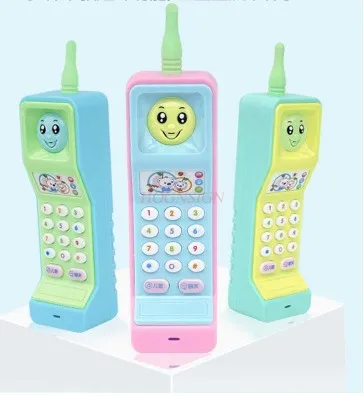 Big Brother Children's Toy Mobile Phone Baby Girl Baby Simulation Phone Can Bite and Prevent Drool 0-1-3 Years Old