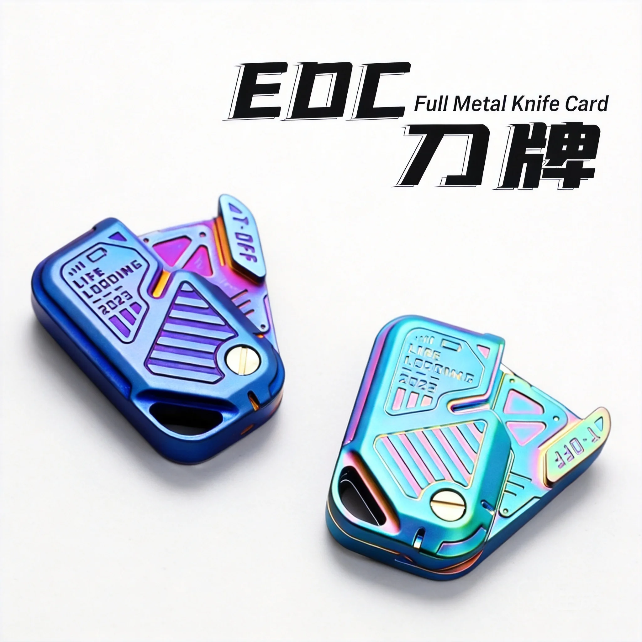 

Lucky Fortune Chinese Style Zinc Alloy Magnetic Knife Edc Fidget Slider Push Card Stress Relief Toy For Adult Anxiety Relief Por