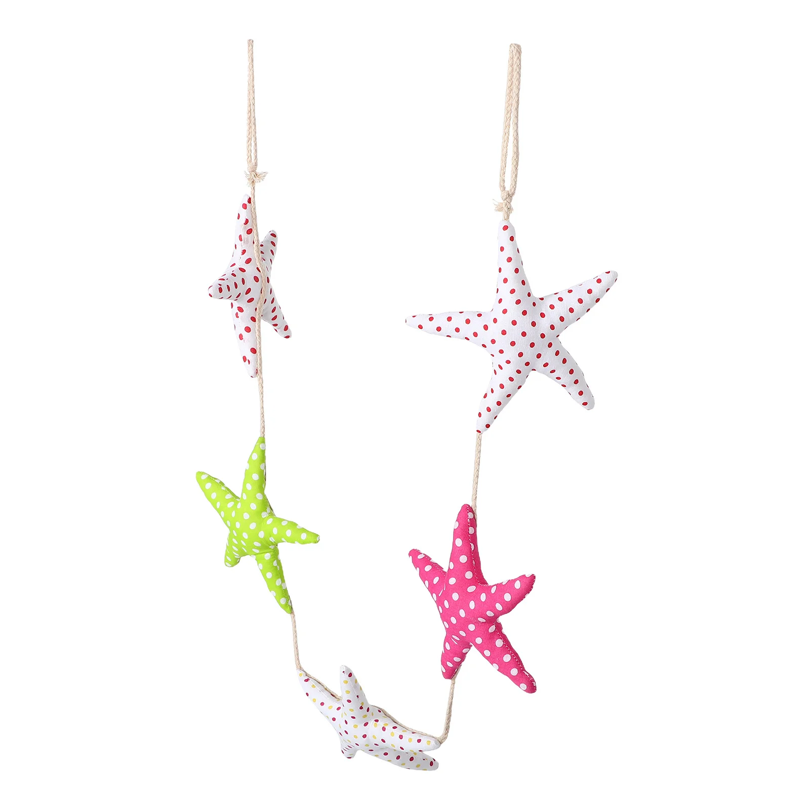 

Colorful Star Fish Wall Banner Kids Room Hanging Decor Ocean Pendant Coastal Room Beach Party Wall Ornament Sea Themed Ornament