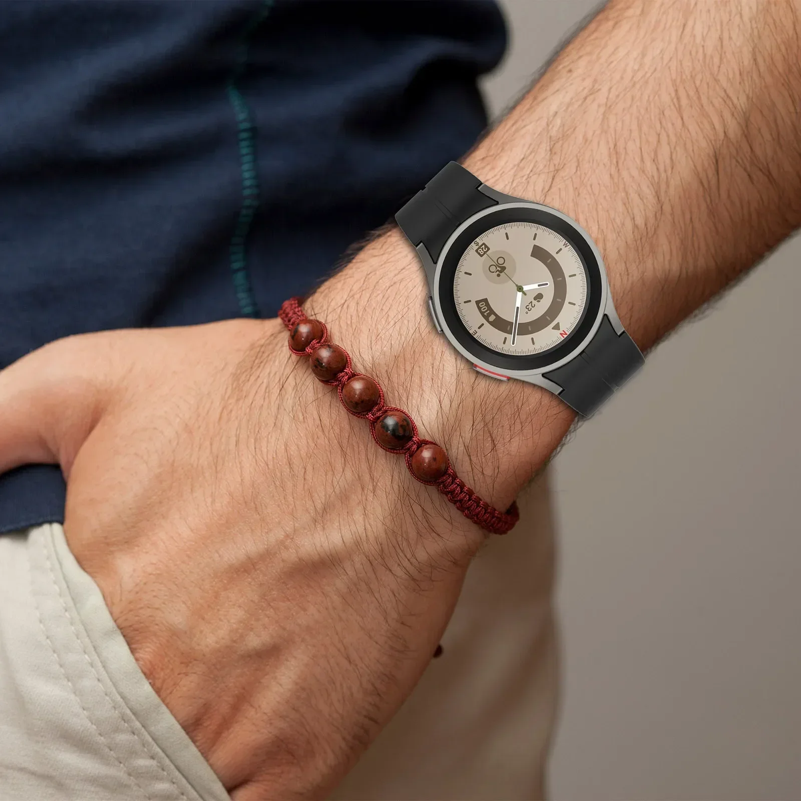 Magnetic Band For Samsung Galaxy Watch 7 6 4/5/pro/3 classic active 2 44  40  46  42mm Sport Silicone Bracelet watch4 strap 45mm