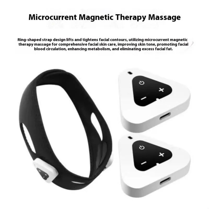 อุปกรณ์บํารุงผิวหน้า EMS - เครื่องนวดยกกระชับรูปร่าง V มาส์กหน้าต่อต้านริ้วรอยสําหรับการดูแลผิวกระชับใช้ในบ้าน