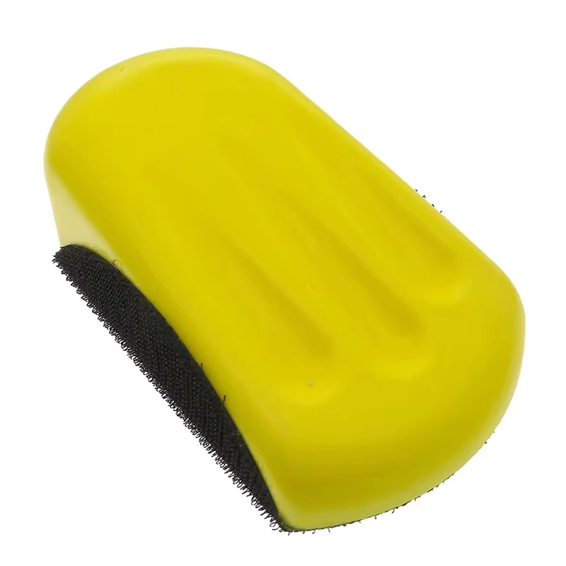 

1 шт., 5-дюймовый держатель шлифовального диска, ручной шлифовальный блок, 125 мм, наждачная бумага, полировальная подушечка, пенопластовая шлифовальная подушечка для деревообработки