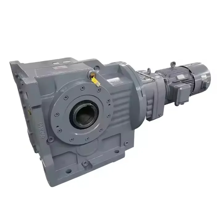 عالية الكفاءة KA37 سلسلة 0.37KW موتور شطبة علبة التروس حلزونية جوفاء رمح مخفض السرعة لتصنيع الصناعة