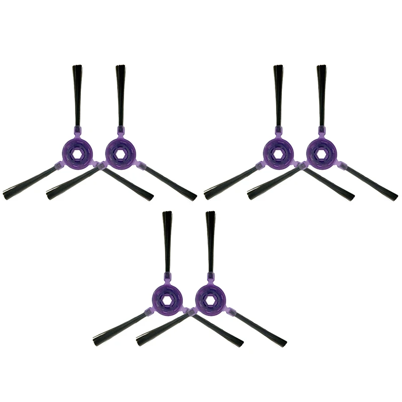 진공 청소기 스위퍼 3-암 사이드 브러시, Midea 사이드 브러시, I5 I5young I9 I9EYE, 3 쌍