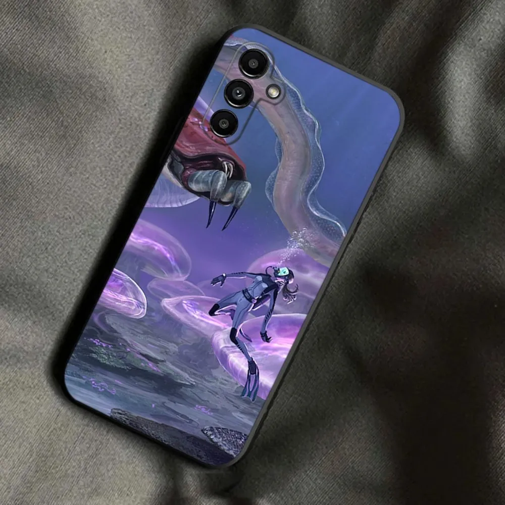 Subnautica Game Phone Case For Samsung Galaxy A13,A21s,A22,A31,A32,A52,A53,A71,A80,A91 Soft Black Phone Cover image 4