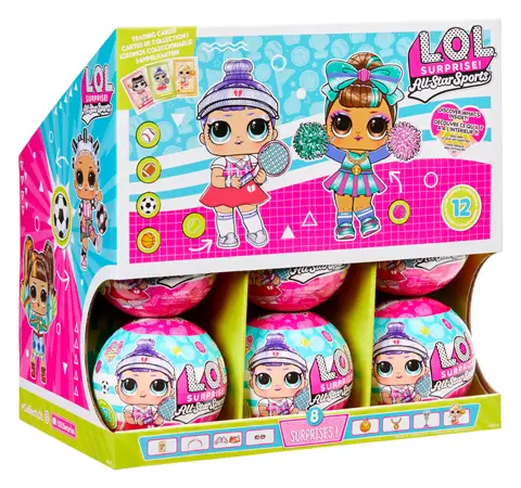 LOL Surprise All Star Sports Gymnastics Collection Doll 8 Surprise Football Basketball Tennis Sports Doll Gift Limited Edition