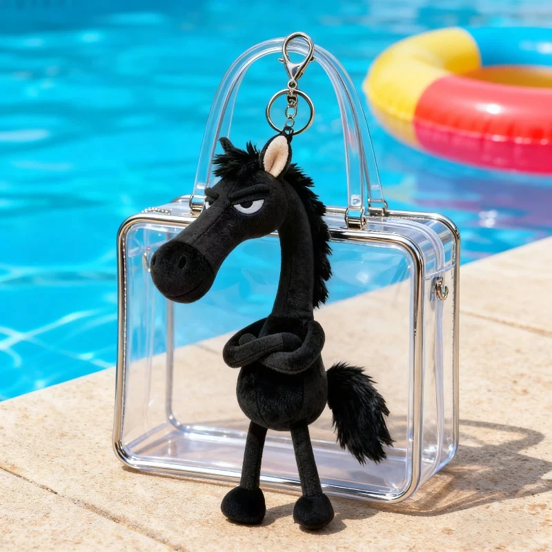 الإبداعية المهر قلادة 2026 سنة الحصان لينة الحصان لطيف المفاتيح زوجين قلادة هدايا السنة الجديدة للأصدقاء عيد الميلاد الحلي #1