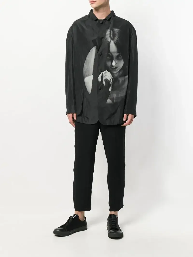 YOJI OOAK بدلة حريرية مطبوعة Yoji Ooak بدلة حريرية مطبوعة طوكيو #1