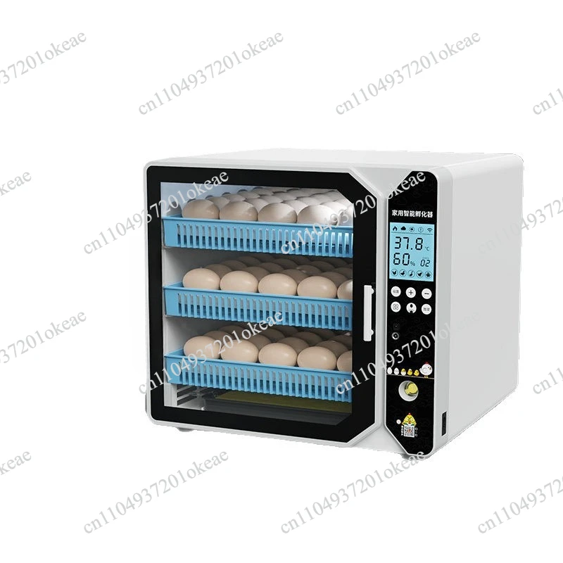 Automatic Incubator Smart Small Household Poultry Egg Hatcher Machine Chicken Duck Goose Pigeon Egg Incubator Poultry Brooder
