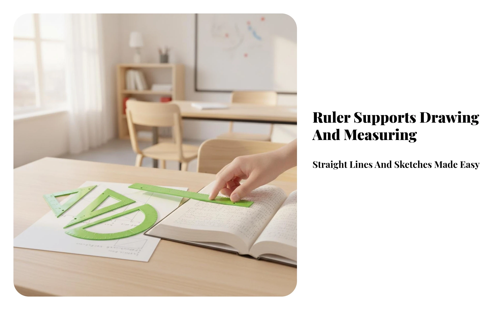 Blind Accessible Geometry Set Raised Markings Translucent Green Geometry Set Blind Accessible Geometry Set Raised Markings Translucent Green Geometry Set