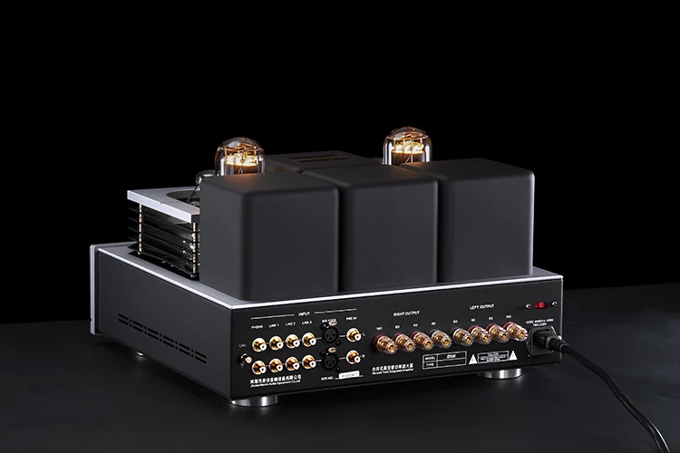 MUZISHARE R100 30W+30W Amplifier 300B Push 845 211 805 Class A Power Amplifier Integrated Balanced Amplifier