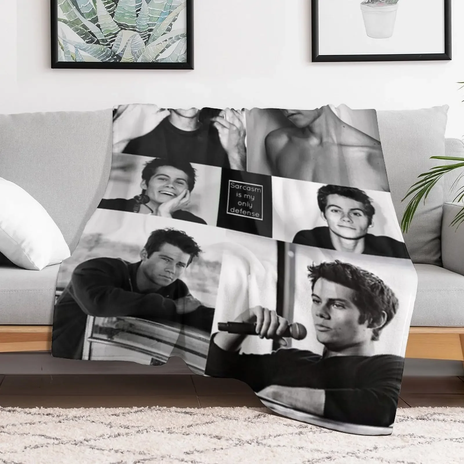 Dylan O'Brien Throw Blanket Sleeping Bag decorative Blankets