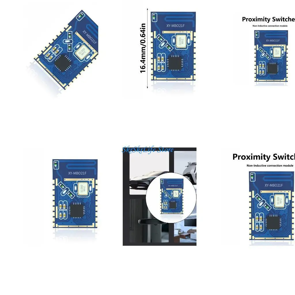 Módulo detección automática compatible con E65E, teléfono móvil cerca para encender y dejar