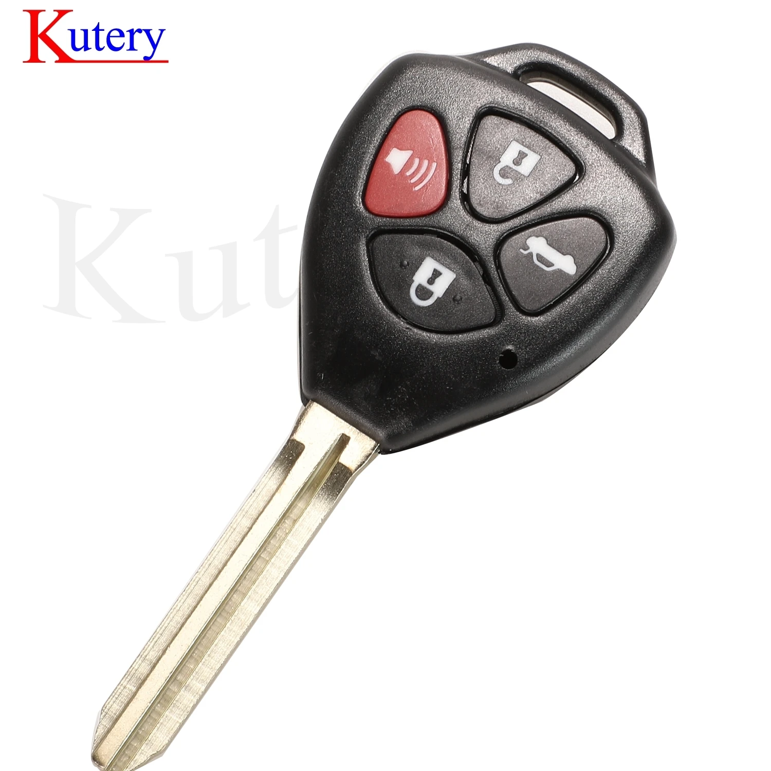 jingyuqin For Toyota Corolla Camry Reiz RAV4 Crown Avalon Venza Matrix Blank 2/3/4 Button Remote Car Key Case