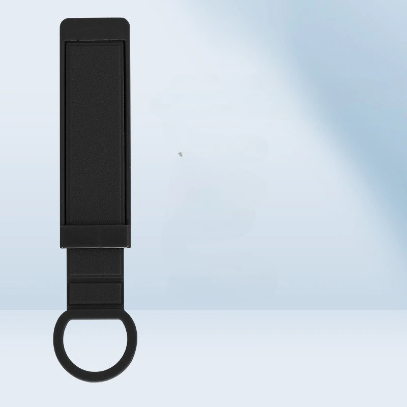 Retractable Phone Grip Stand with Adhesive Base Pull String Phone Holder with Wrist Strap Universal Mobile Phone Kickstand