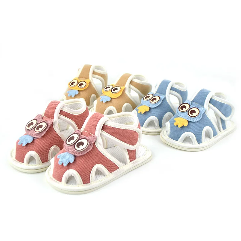 Baby shoes newborn sandals breathable non-slip boys shoes First Walkers cute print girls shoes comfortable soft toddler shoes