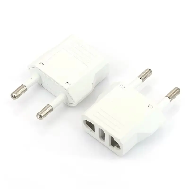 Stlxy EU Euro KR Plug Adapter US to EU Plug Adapter Travel KR EU Adapter Electric EU KR Plug Converter Power Sockets AC Outlet