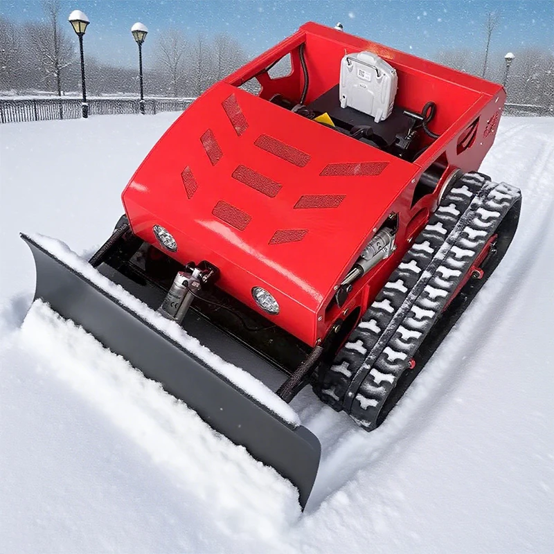 منظف الثلج القوي للتحكم اللاسلكي في مسار المحرك Snowplow Street لسهولة الصيانة في الشتاء