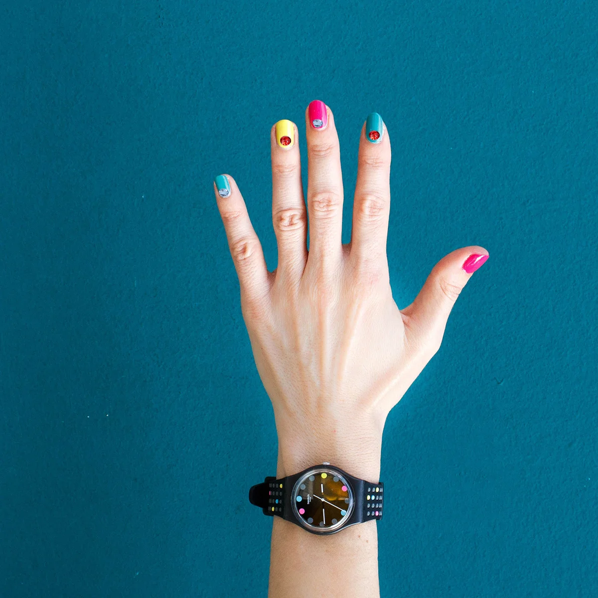 

Nail Art Tools Set Rhinestone Applicator Pink Nail Decoration Accessories for Salon DIY Practice Use Manicure Tools