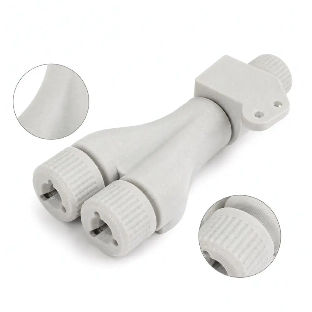 3D Printer Accessory For Bambu Lab X1 P1 AMS 4 Way Filament Splitter Module Multi Color Feeding Connection