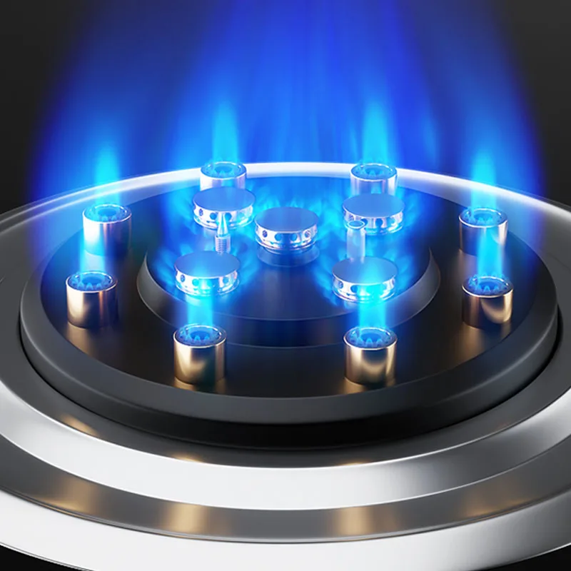 Gas stove dual stove household embedded natural gas fierce fire stove desktop liquefied gas stove gas stove