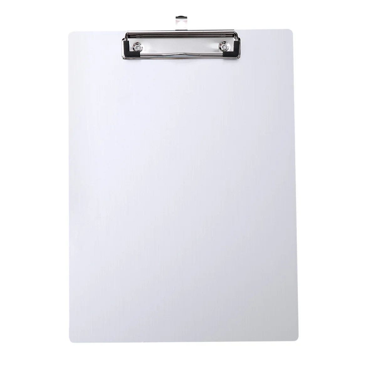 

Flat Clip Writing Board A4 Aluminum Clipboard File Garbage Can Clipboards Biner Holder Student