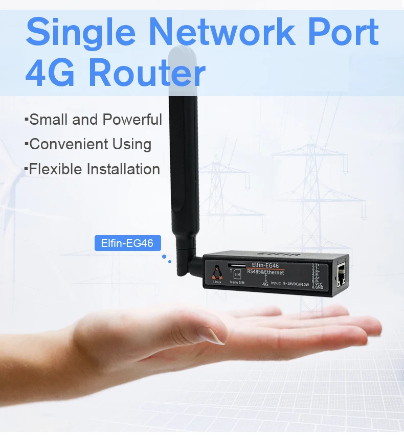 イーサネットサーバーへのコンバーターホームルーターシリアルポートrs485-rj45lte-fdd3gwcdma-dtulte-tdd