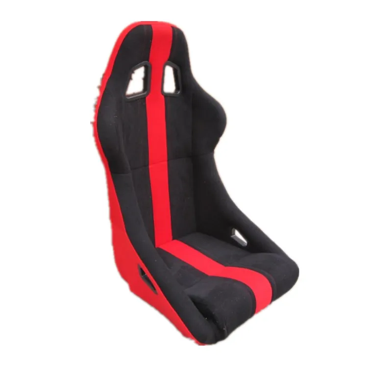 

Универсальные гоночные сиденья 1028 черно-красного цвета, в стиле замшевых ковшеобразных сидений, модифицированные спортивные сиденья для симуляторов