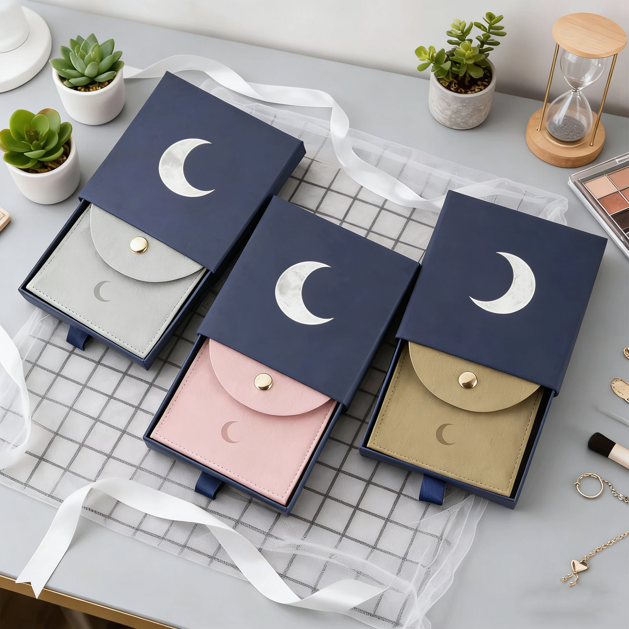 

Бумажная подарочная коробка для украшений с индивидуальным логотипом и мешочком из микрофибры для ожерелий, колец, серег – упаковка для ювелирных изделий для малого бизнеса