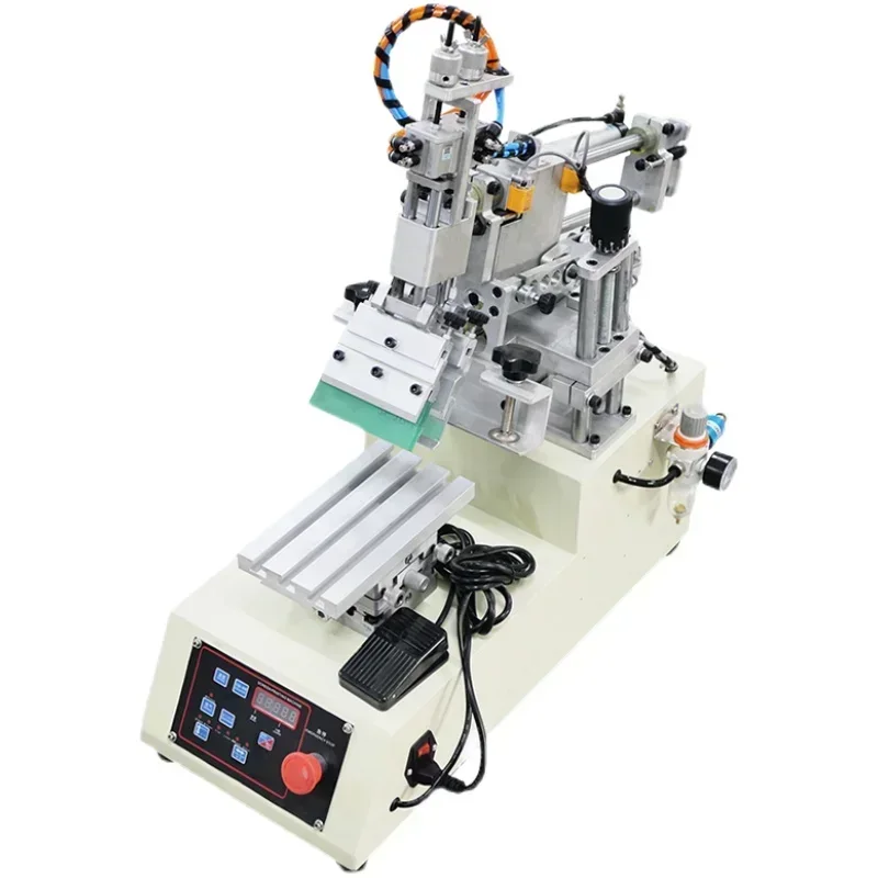 

New Semi-automatic Small Screen Printing Machine Automatic Bevel Arm Type Screen Printing Equipment Screen Printing Machine