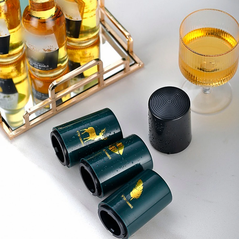 Ouvre-bouteille de bière magnétique en acier inoxydable, ouvre-bouteille automatique, couvercle de presse, tire-bouchon à bière, outils portables, gadgets de bar