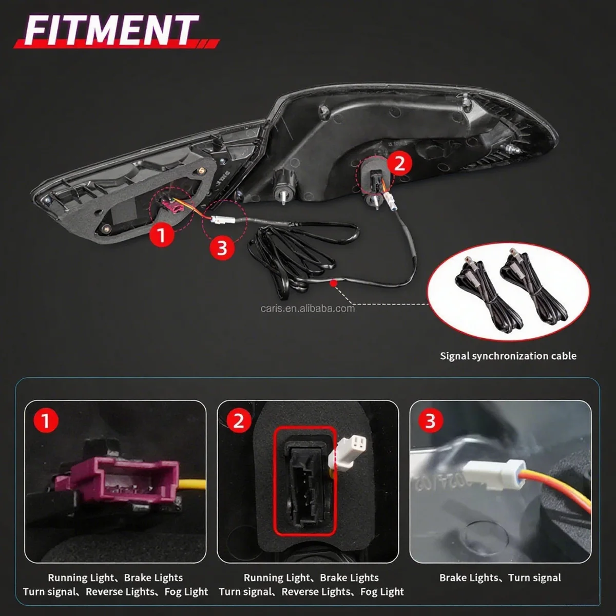 سيندار 2 قطعة LED أضواء خلفية خلفية لسيارات BMW 6-Series F06 F12 F13 2010-2017 ث/الرسوم المتحركة DRL #6