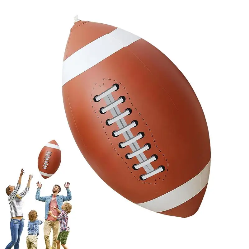 Inflatable Football For Kids Football Inflatable Beach Toy PVC Inflatable Pool Balls For Baseball Parties Carnival Games