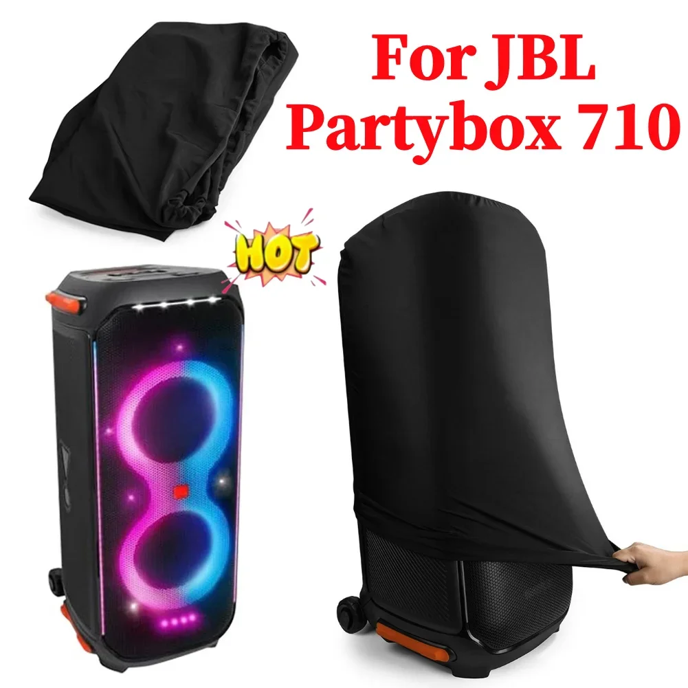 Dust Cover Elastic Outdoor Speaker Protective Cover Protective Case for JBL Partybox 710 Speaker Case Sleeve