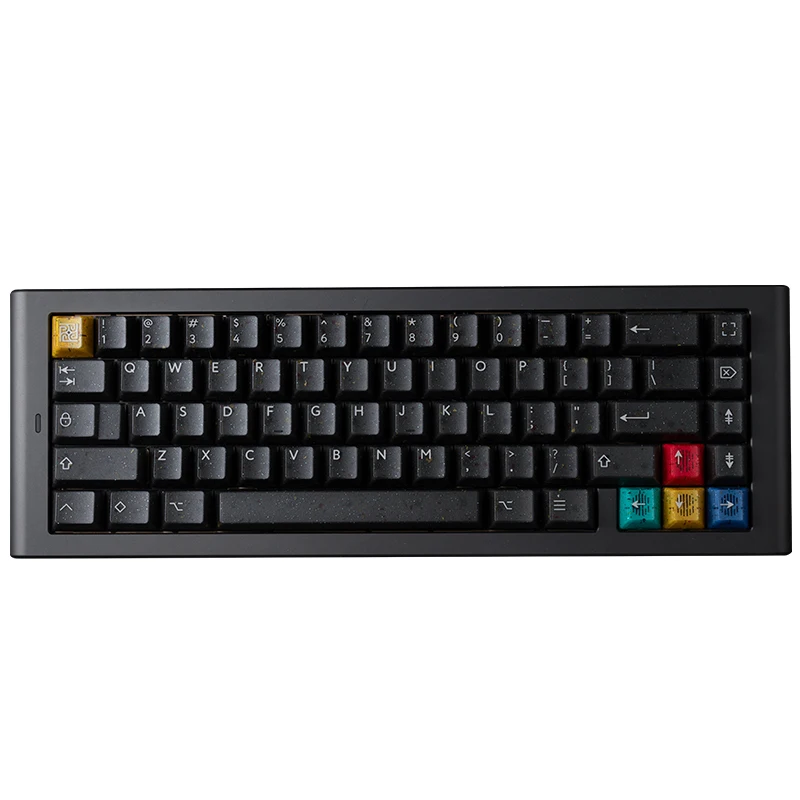 PBTfans Neon R2 Keycap ABS Custom Translucent Glitter Keyboard Cap