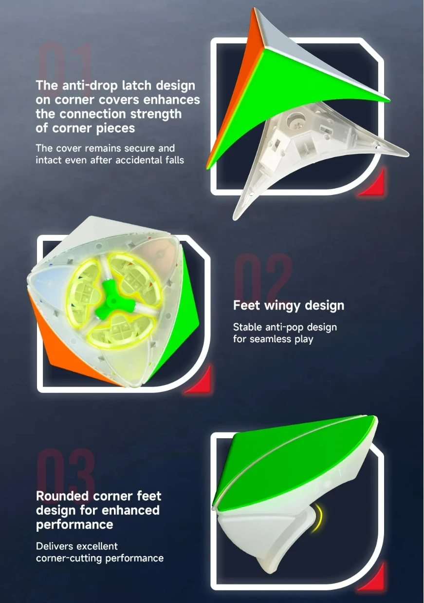 QiYi Ivy Cube Magnetic UV Version Professional Puzzle Toys Speed Cube Children Gift Cubo Magico Puzzle