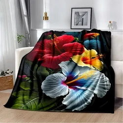 HD Pretty Flower Daisy Rose Chrysanthemum Blanket,Soft Throw Blanket for Home Bedroom Bed Sofa Picnic Travel Cover Blanket Kids